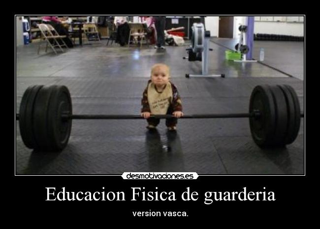 Educacion Fisica de guarderia -