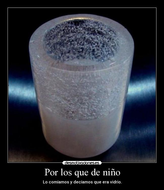 carteles vaso agua congelado lol infancia desmotivaciones