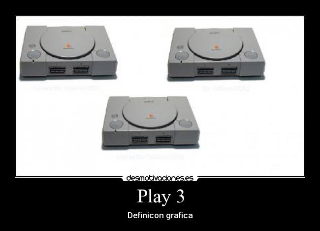 Play 3 - Definicon grafica