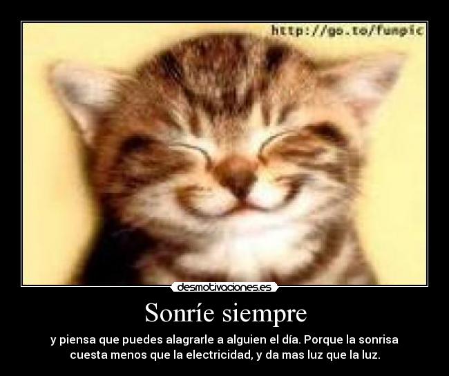 Sonríe siempre - 