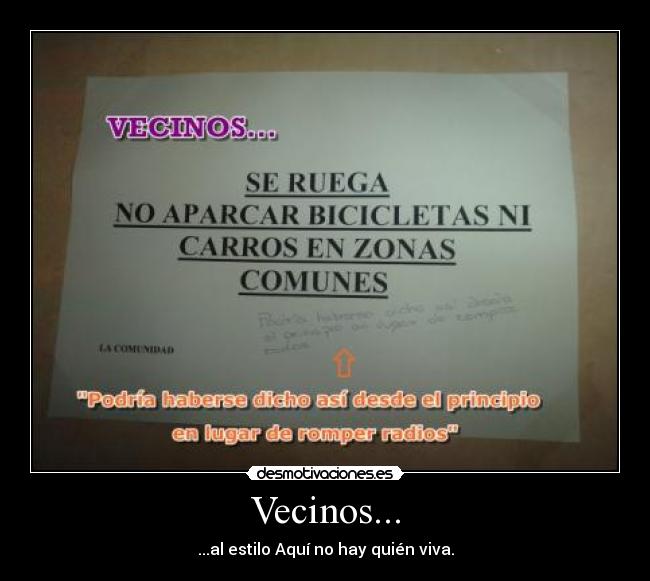 Vecinos... - 