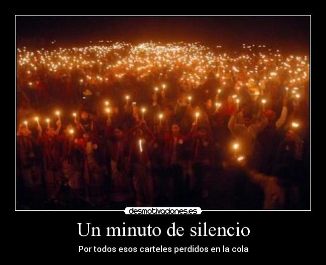 Un minuto de silencio - 