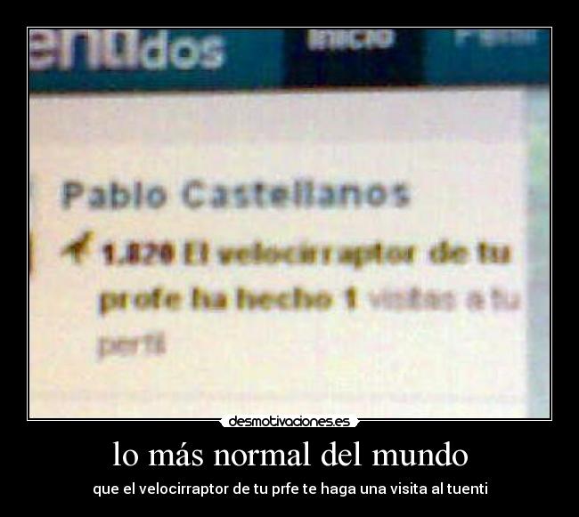 lo más normal del mundo - 