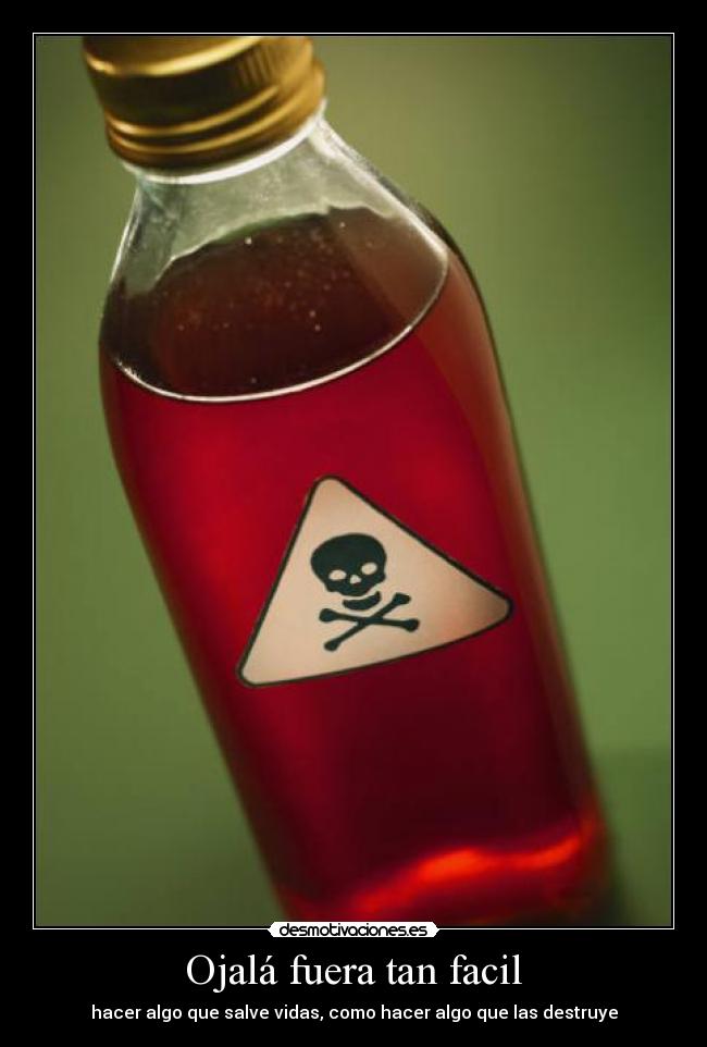 Ojalá fuera tan facil -