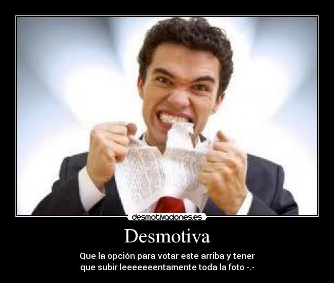 Desmotiva -