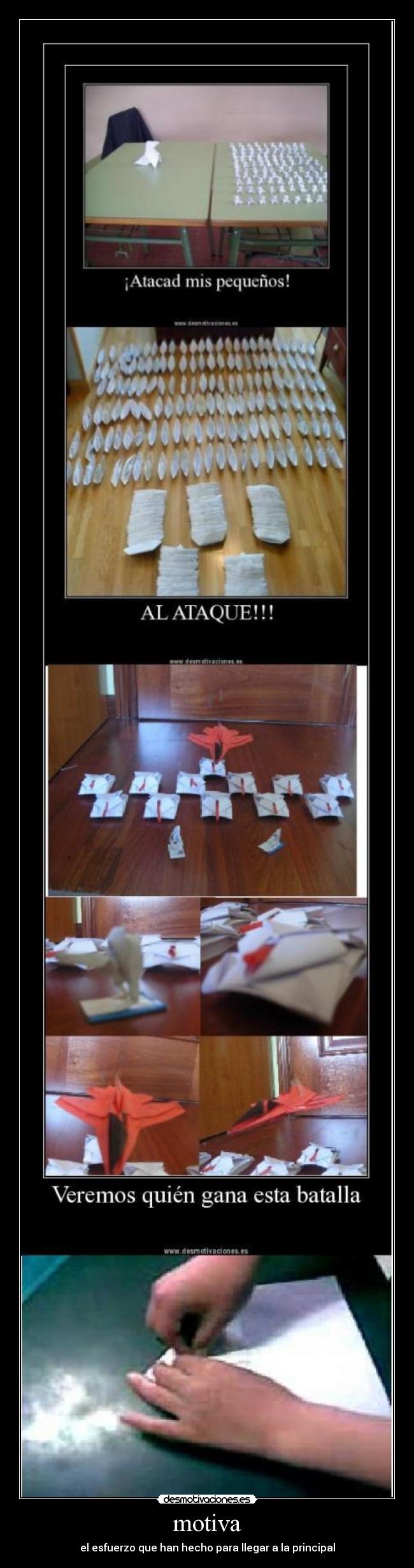 motiva - el esfuerzo que han hecho para llegar a la principal