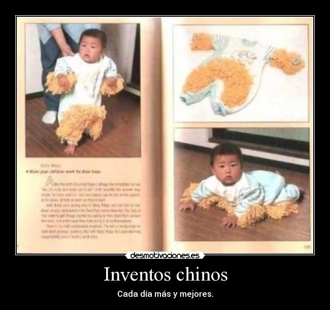 Inventos chinos - Cada día más y mejores.