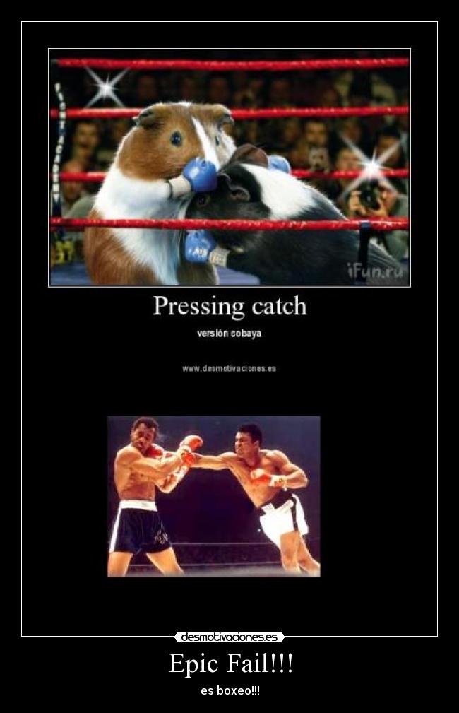 Epic Fail!!! - es boxeo!!!
