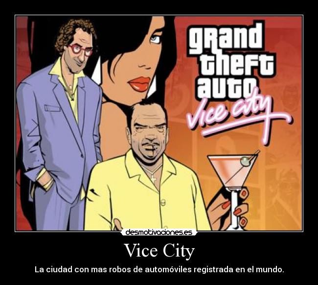 carteles gta vice city autos mundo desmotivaciones