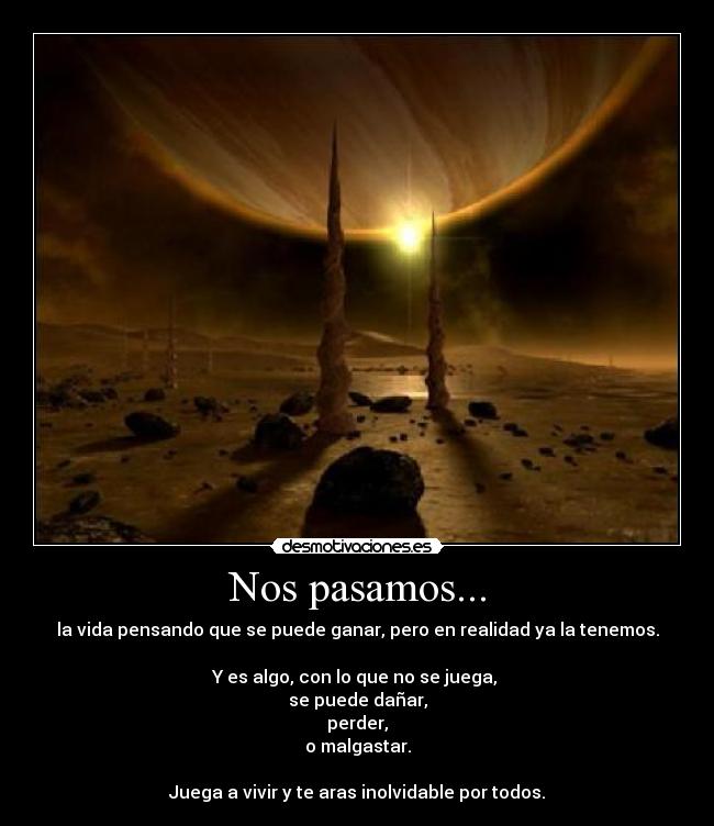 Nos pasamos... -