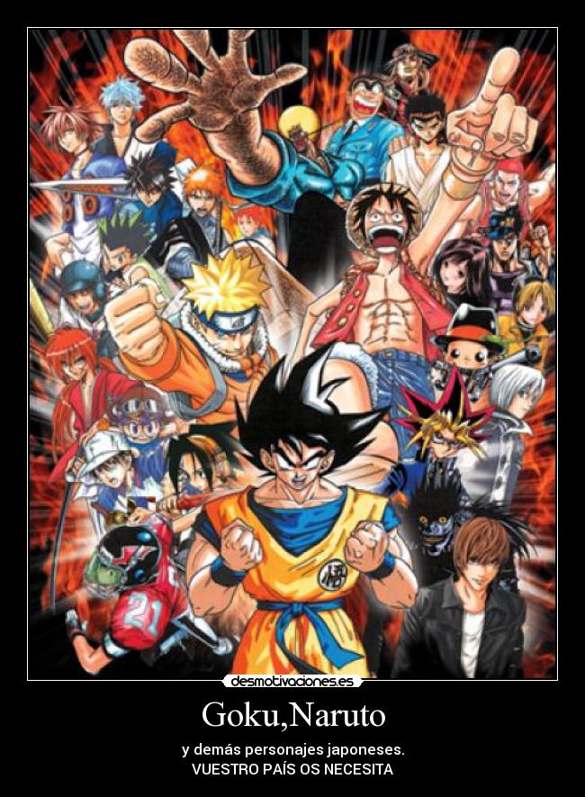 Goku,Naruto - 