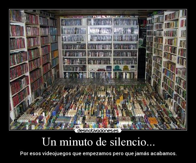 Un minuto de silencio... -