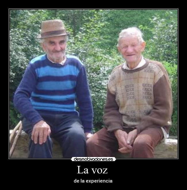 La voz -