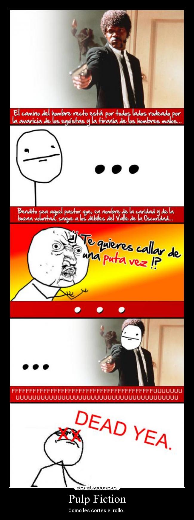 Pulp Fiction - Como les cortes el rollo...