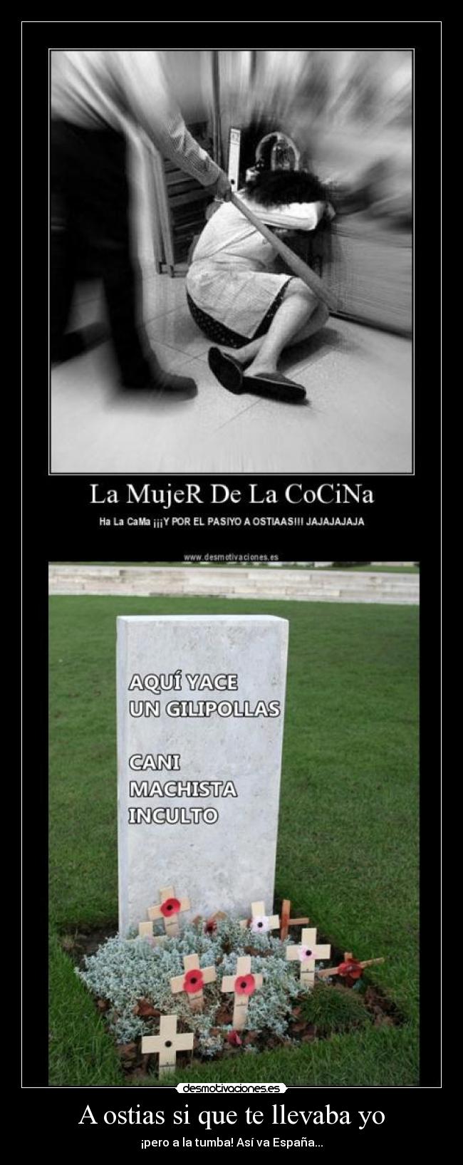 carteles cani machista desmotivaciones