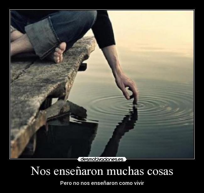 Nos enseñaron muchas cosas -