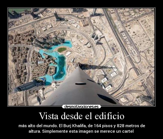 Vista desde el edificio -