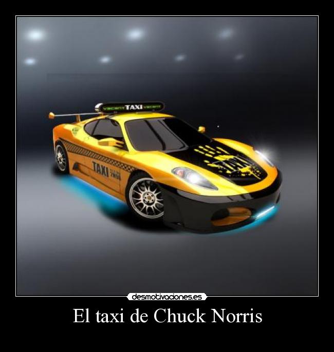 El taxi de Chuck Norris -