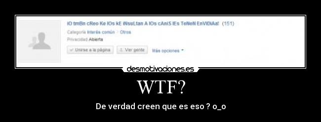 WTF? -