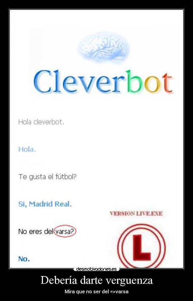 Debería darte verguenza - 