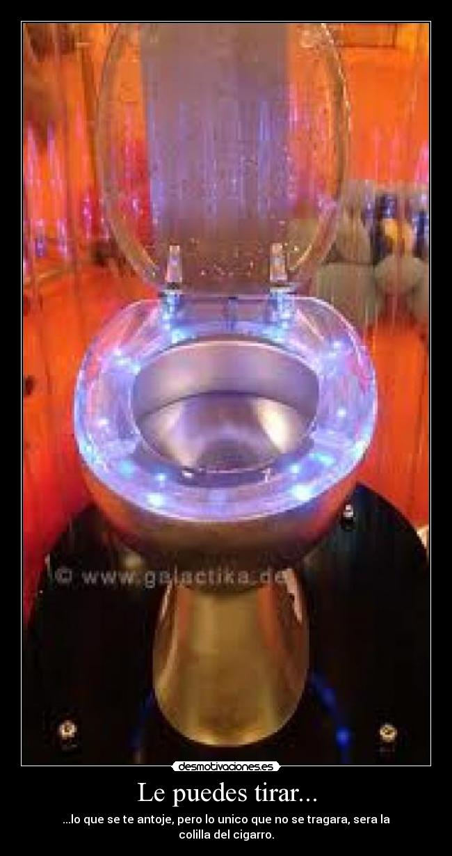 Le puedes tirar... -