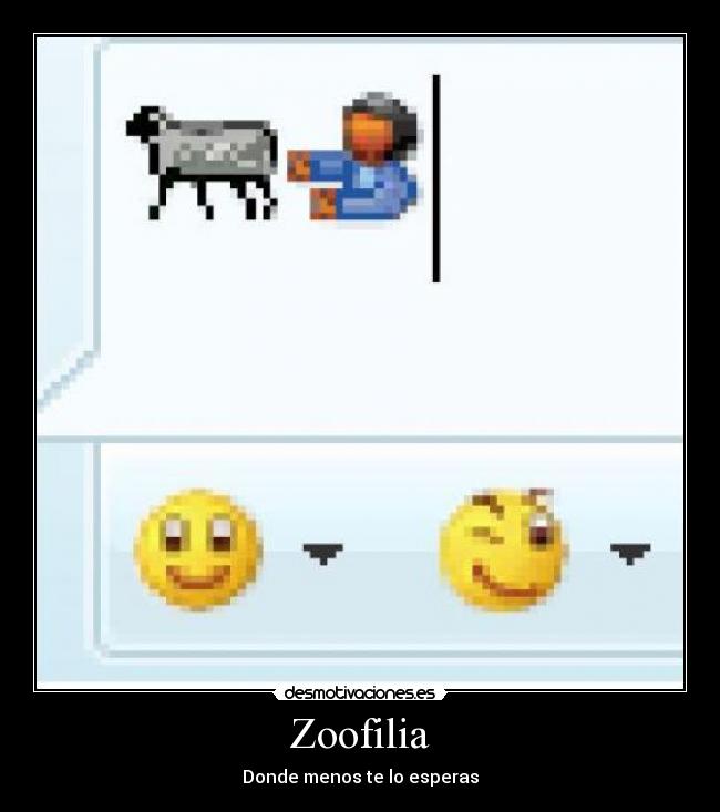 Zoofilia - Donde menos te lo esperas