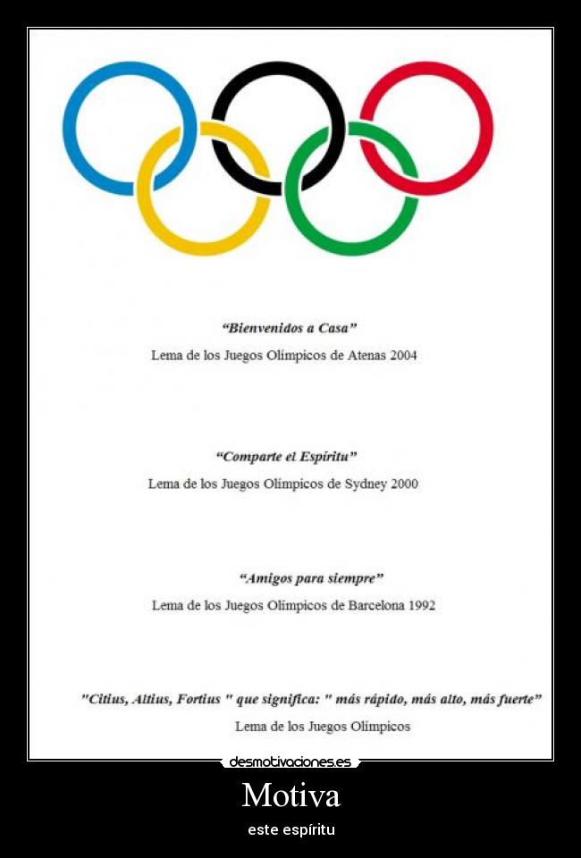 Motiva - este espíritu