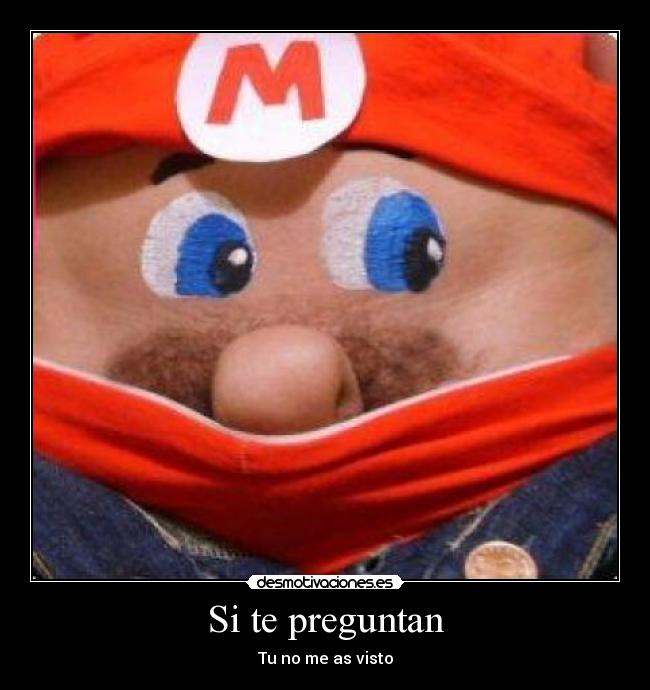 Si te preguntan - Tu no me as visto