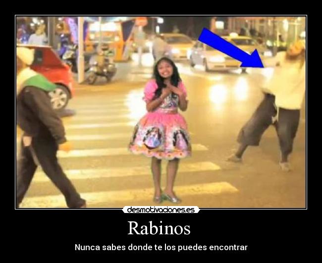 Rabinos - Nunca sabes donde te los puedes encontrar
