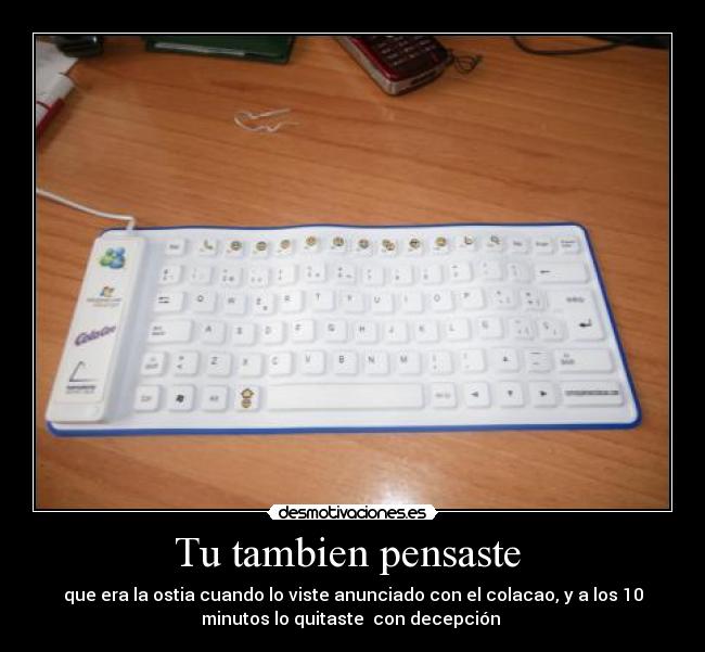 Tu tambien pensaste  - 