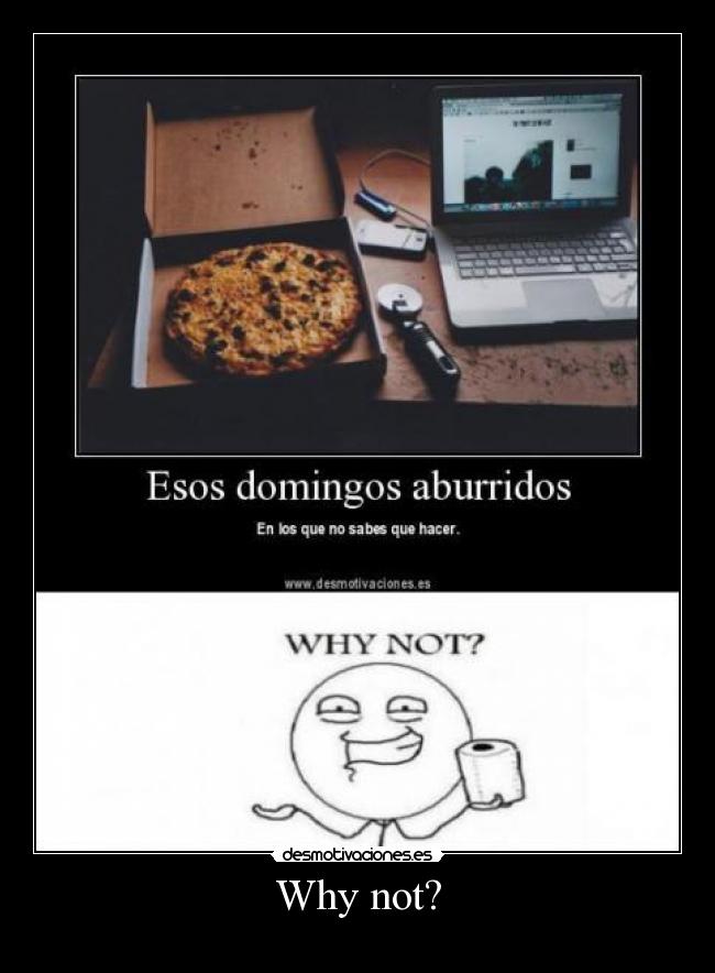 carteles why not desmotivaciones
