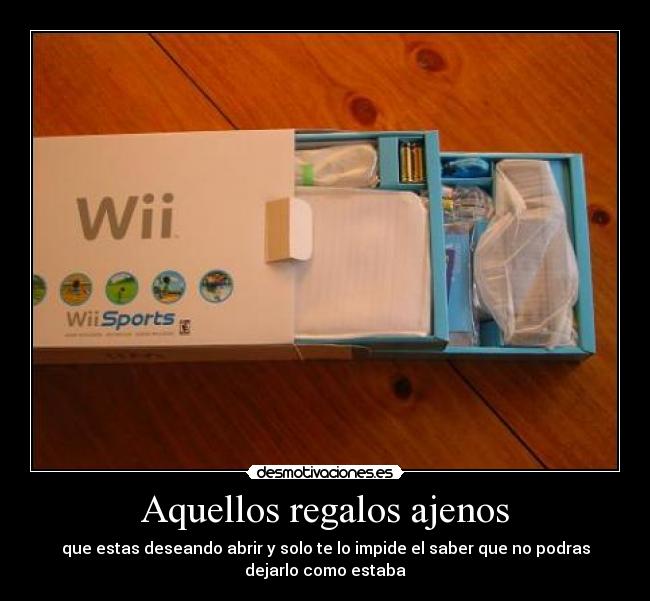 carteles que estas deseando abrir solo impide saber que podras dejarlo como estaba desmotivaciones