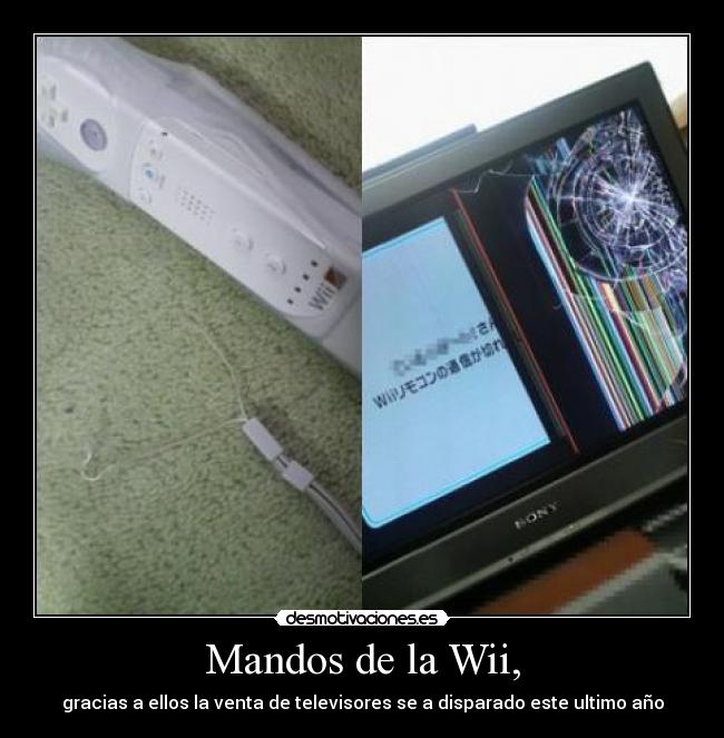 Mandos de la Wii, - 