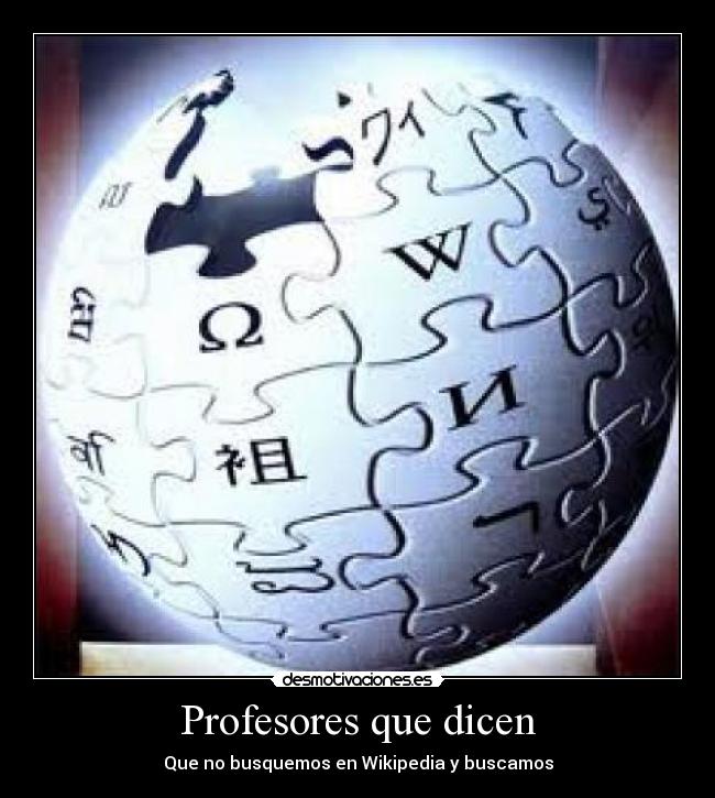 Profesores que dicen -