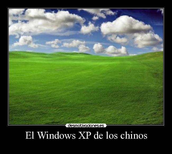 El Windows XP de los chinos -