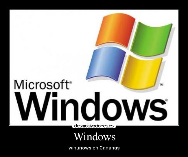 Windows - winunows en Canarias