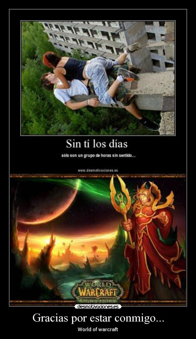 Gracias por estar conmigo... -