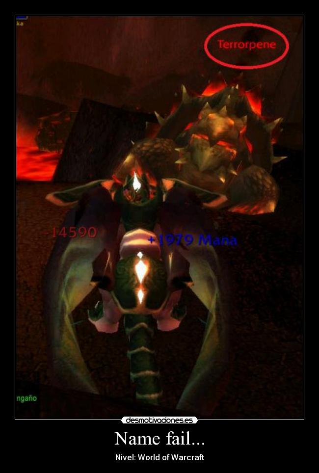 Name fail... - Nivel: World of Warcraft