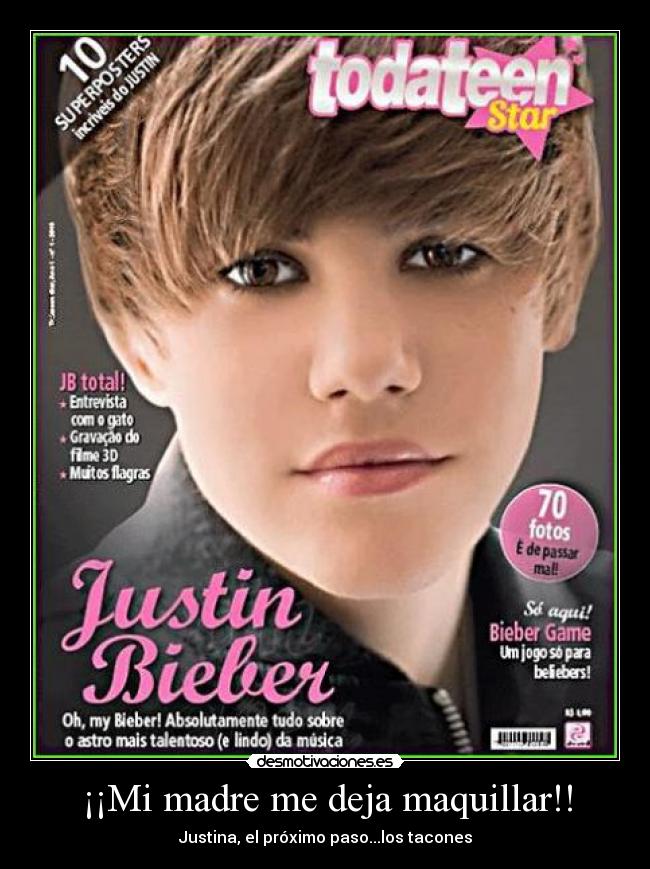 ¡¡Mi madre me deja maquillar!! - Justina, el próximo paso...los tacones