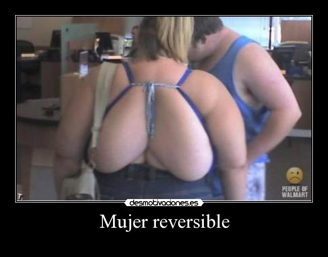 Mujer reversible -