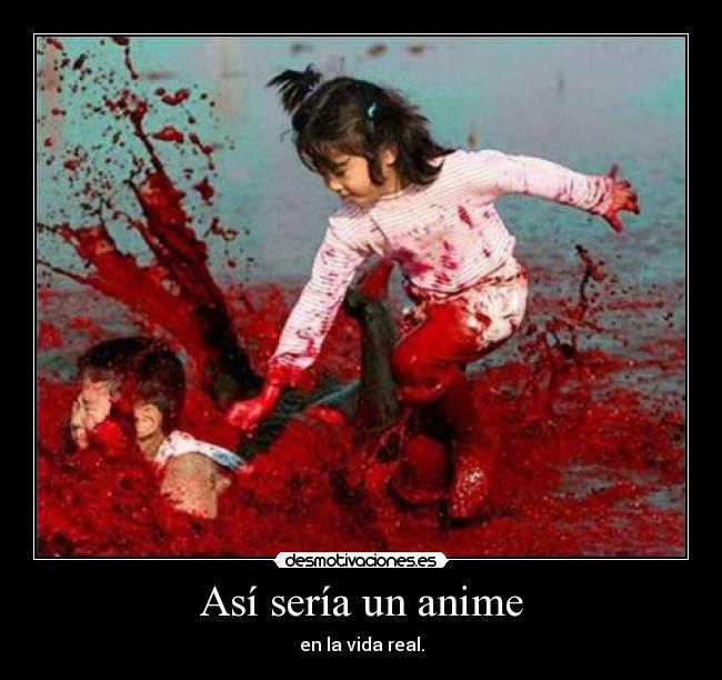 Así sería un anime -
