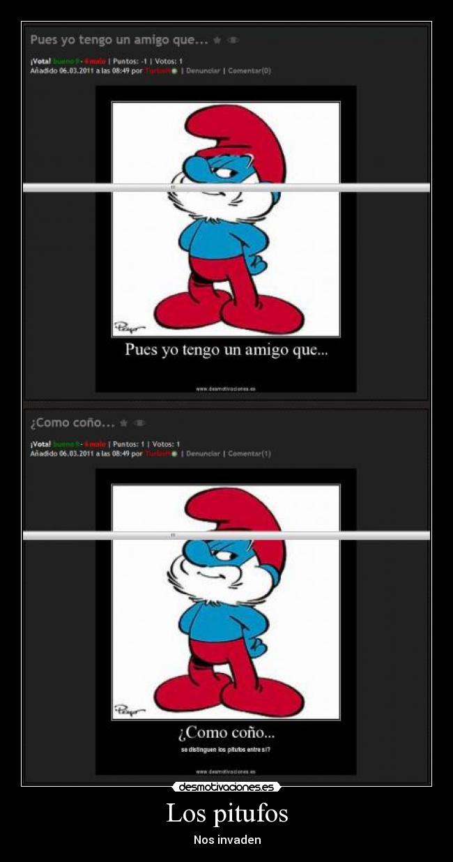 Los pitufos -