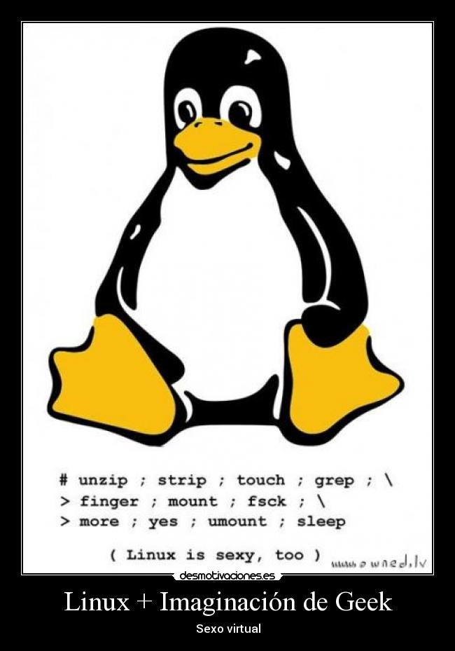 carteles imaginacion linux desmotivaciones