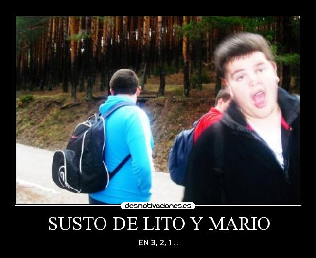 SUSTO DE LITO Y MARIO - EN 3, 2, 1...