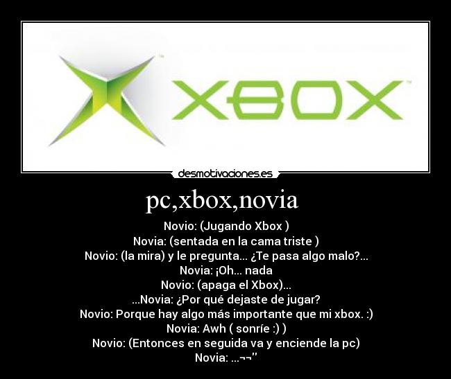 pc,xbox,novia -