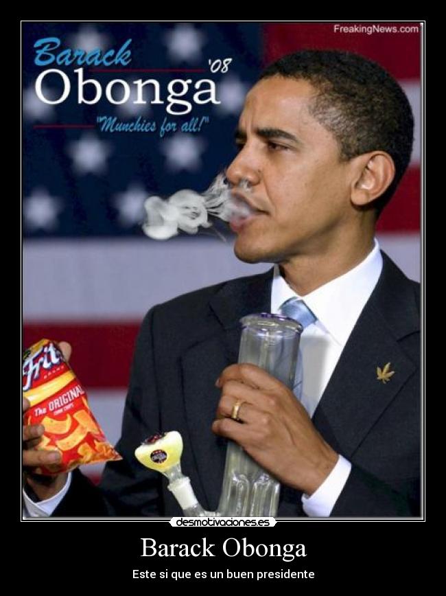 Barack Obonga - Este si que es un buen presidente