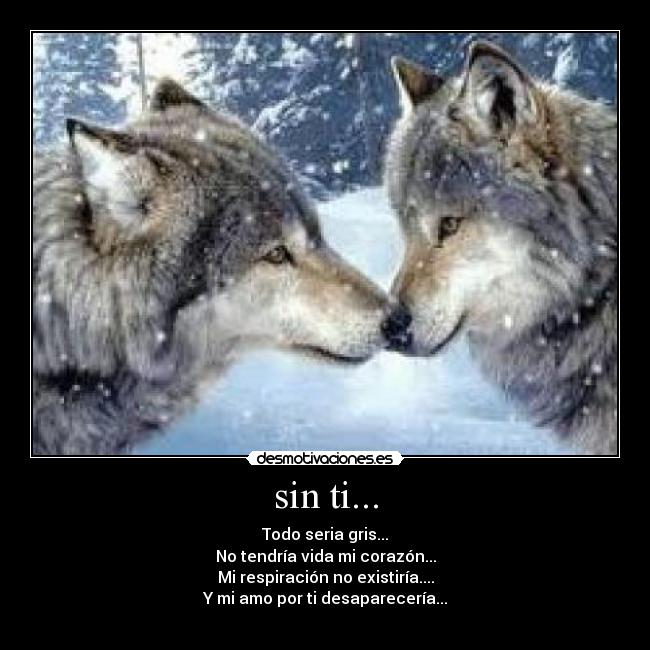 sin ti... -