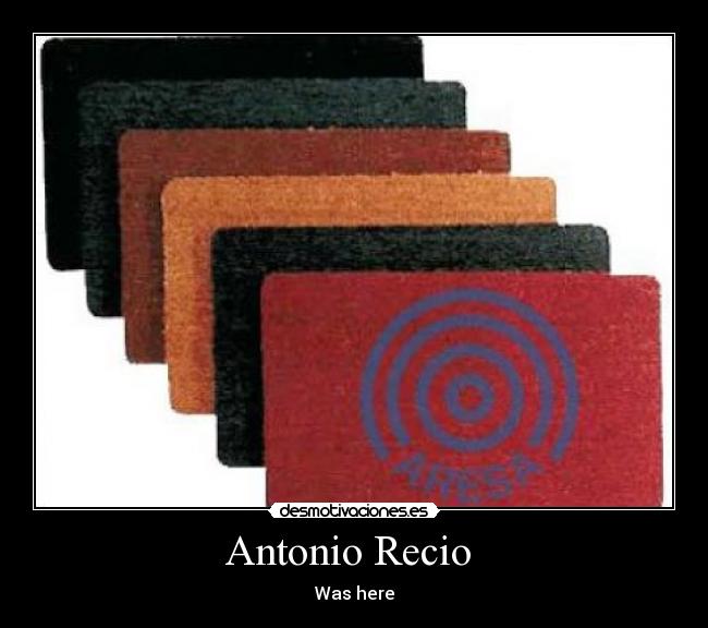 Antonio Recio -