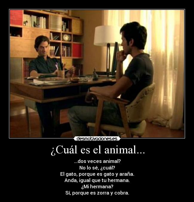 ¿Cuál es el animal... - 