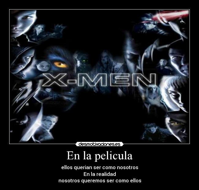 carteles xmen desmotivaciones